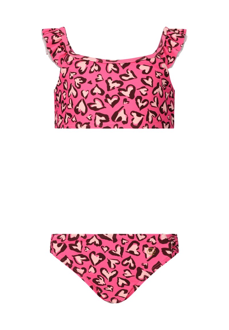 ZIGZAG SET - Bikini - roze rood