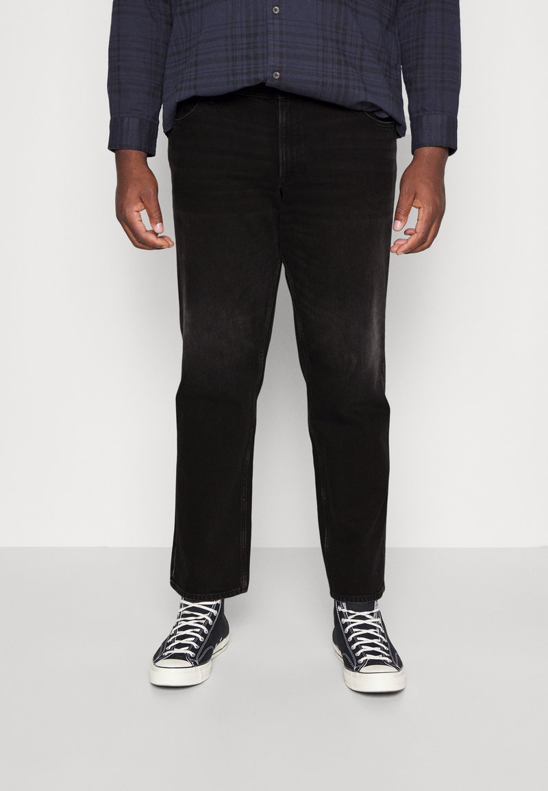 Jack & Jones JJIMIKE JJORIGINA Relaxed fit jeans black denim/zwart