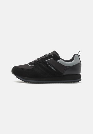 LACE UP - Sneakers laag - black/iron gate/granite road