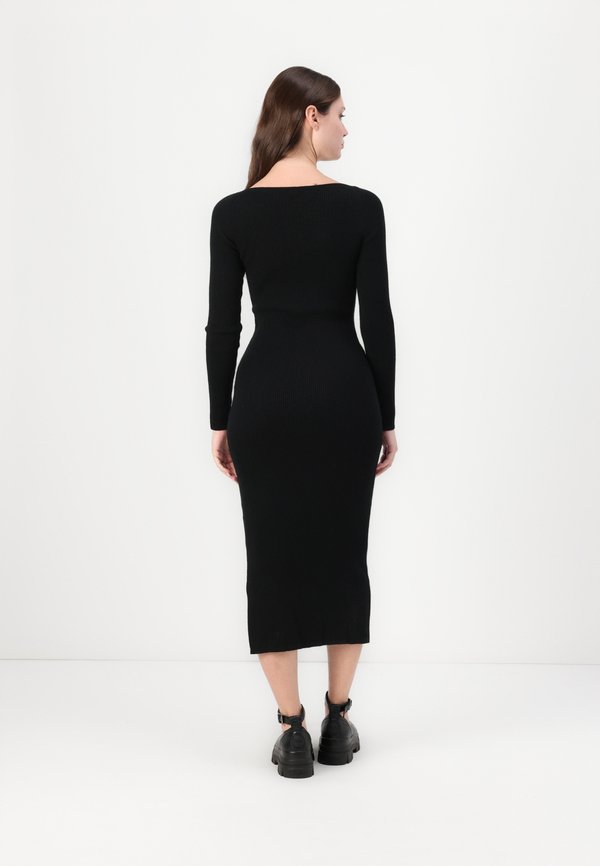 BOAT NECK SWEATER MIDI - Jumper dress4