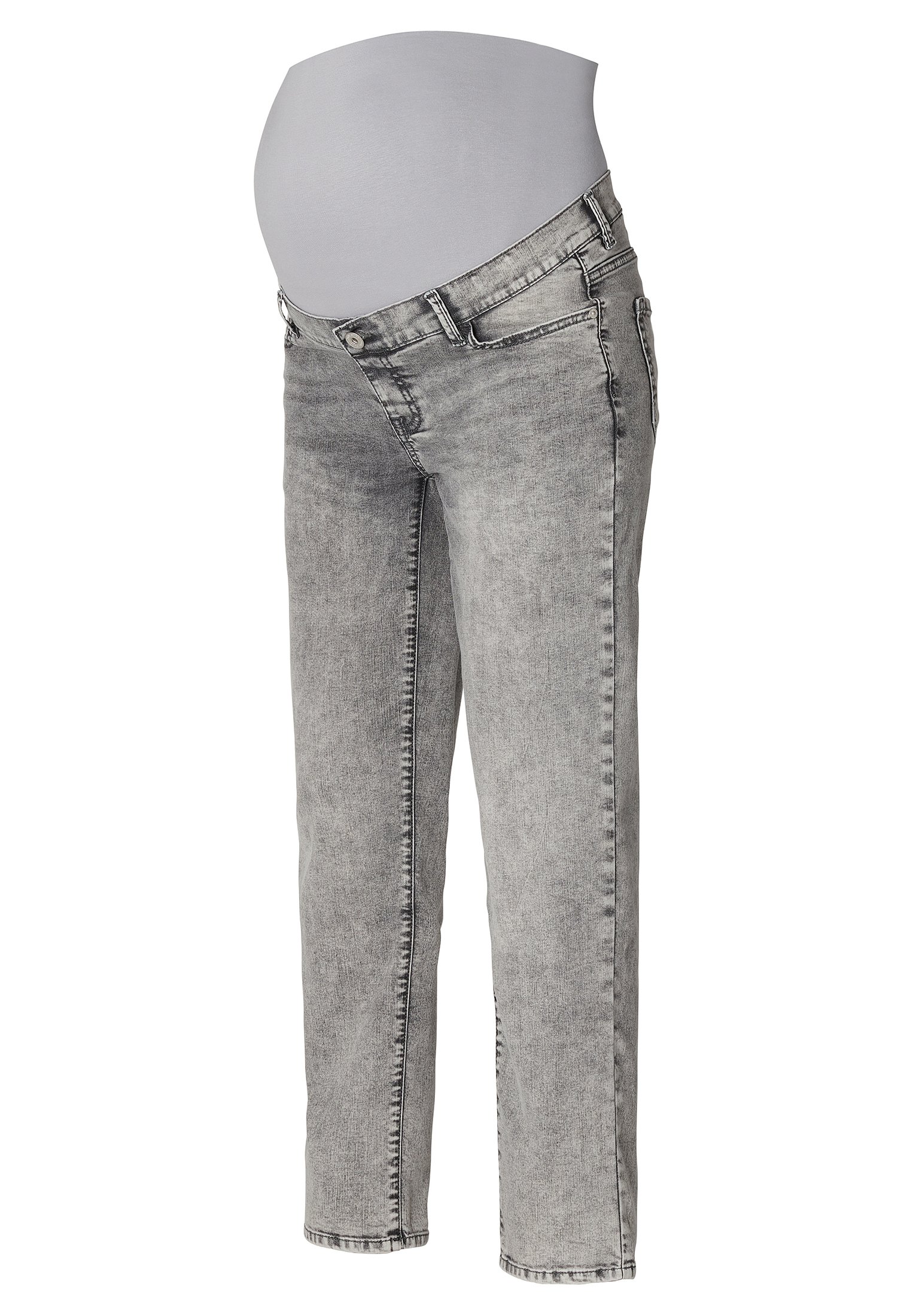 Supermom UMSTANDS BROOKE - Straight leg jeans - light grey denim/Grijs  denim/greydenim - Zalando.nl