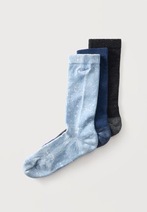 Nike Sportswear, UNISEX 3 PACK - Чорапи - blue/dark blue/black