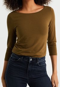 WE Fashion Långärmad tröja - olive