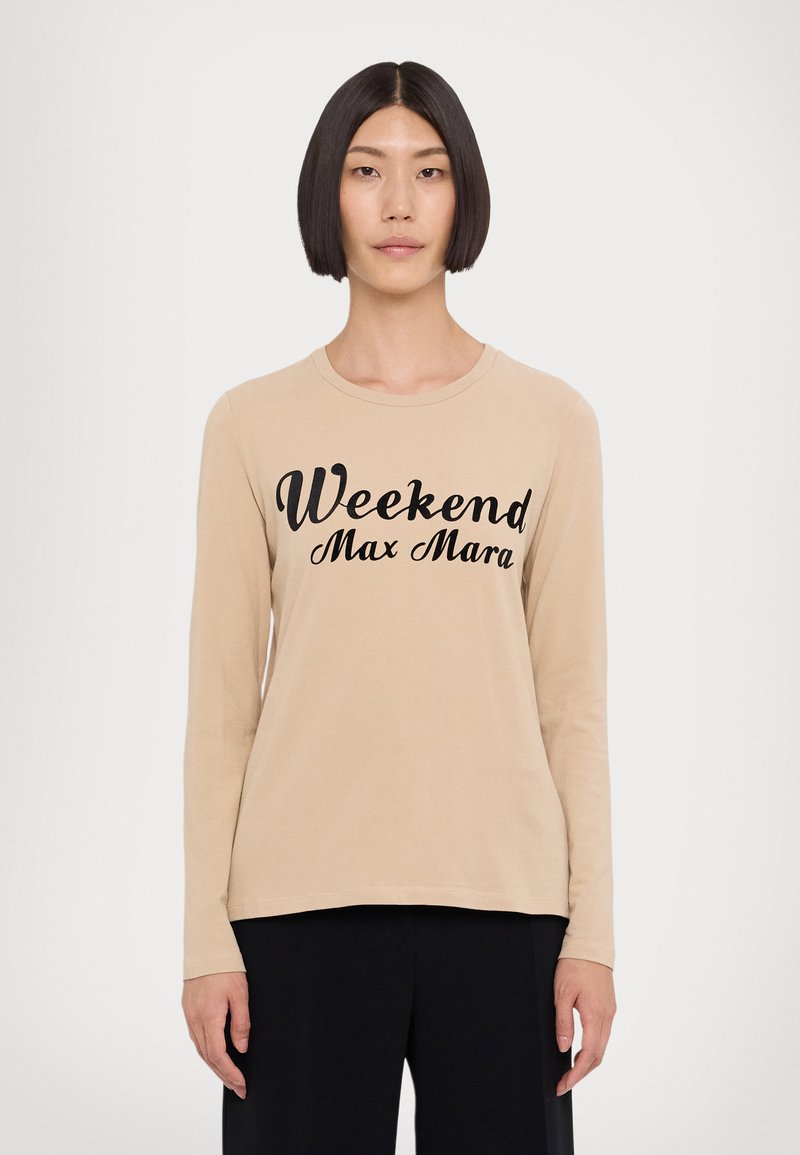 WEEKEND MaxMara QUINOA - Hosszú ujjú felső - sabbia