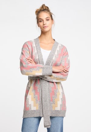 usha, Strickjacke - rosa mehrfarbig