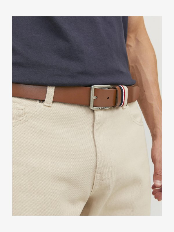 JACESPO BELT - Belt - cognac3