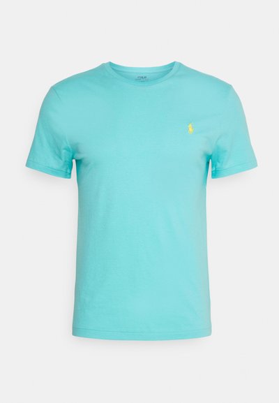 Polo Ralph Lauren CUSTOM SLIM FIT JERSEY CREWNECK T-SHIRT - T-shirt básica - vacation blue