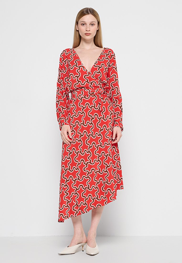 Diane von Furstenberg Maxi-jurk rood