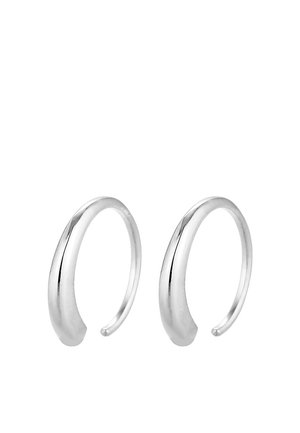 HOOPS DESIGN - Pendientes - silver-coloured