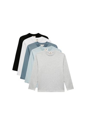 5-PACK - Langærmet T-shirt - blue