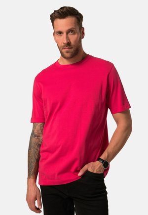MOTIV AUF DER BRUST,RUNDHALSAUSSCHNITT - T-shirt basic - violet
