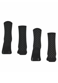 Esprit FINE DOT 2-PACK - Socken - black