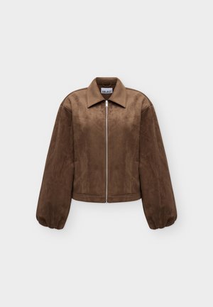 Object, OBJDENNA SHORT JACKET  - Veste en similicuir - carafe