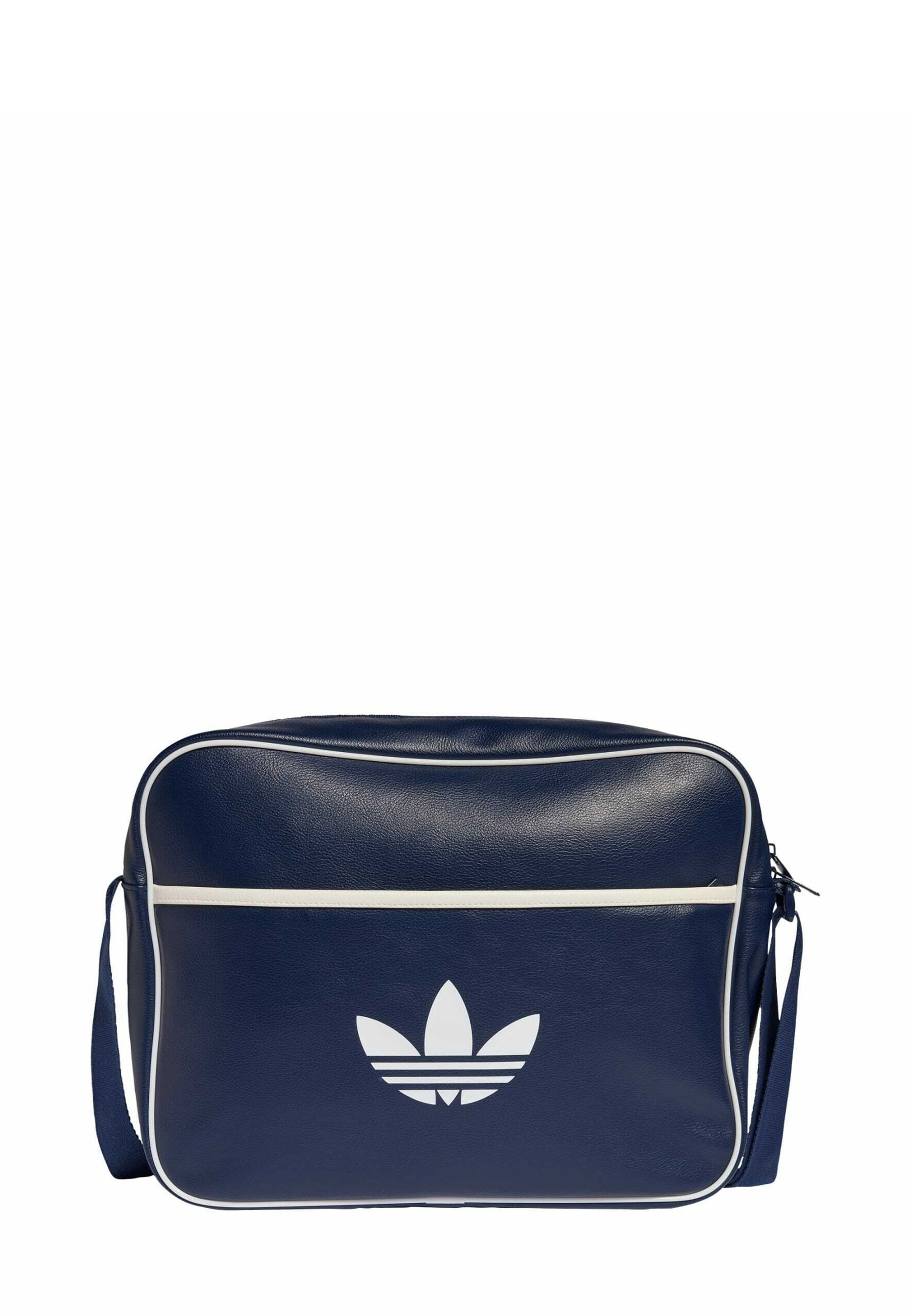 adidas Originals AIRLINER - Cross body bag - night indigo/white