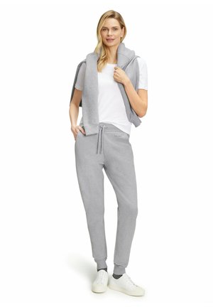 BASIC SWEAT PANTS - Tracksuit bottoms - grey-heather