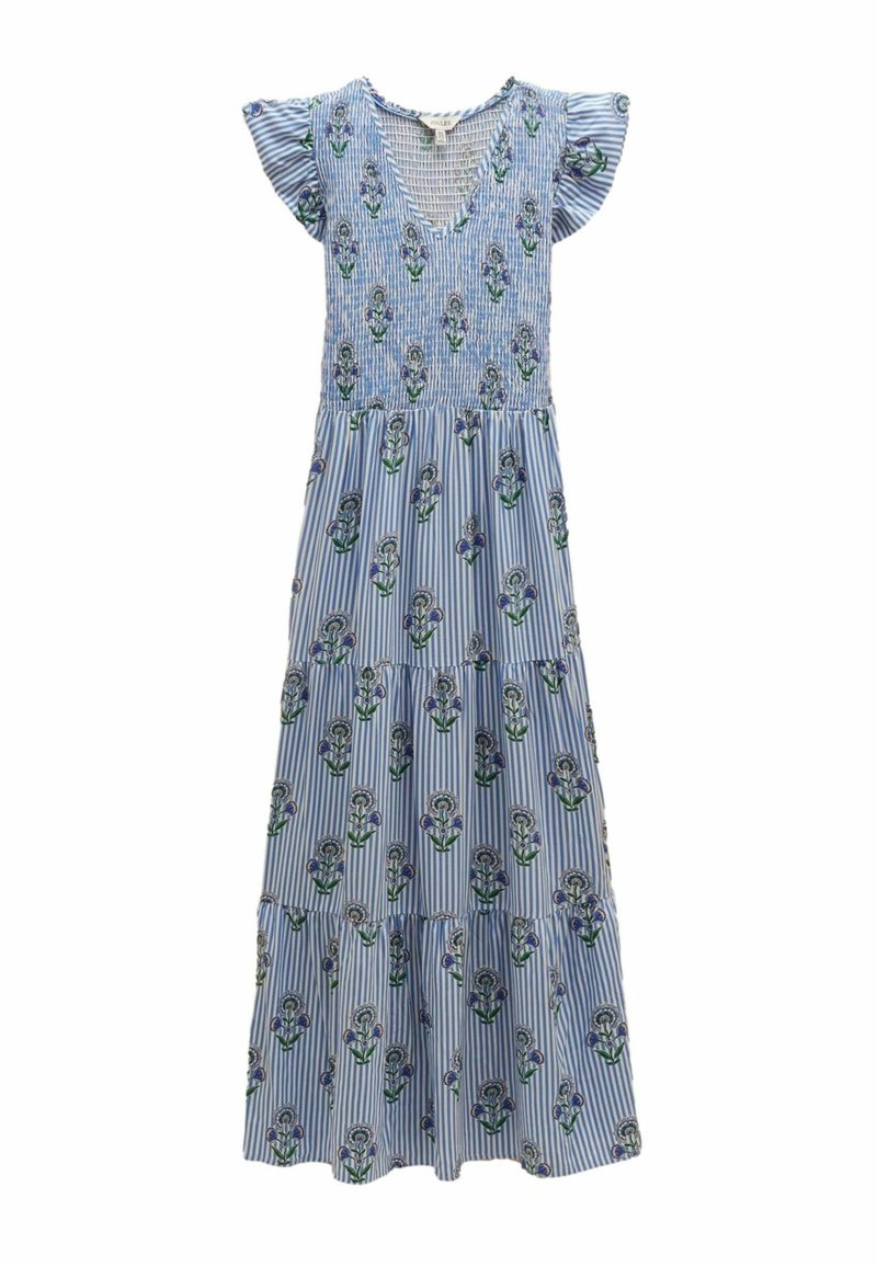 Tom Joule REGULAR FIT - ESME SHIRRED MIDI - Maxi šaty - blue