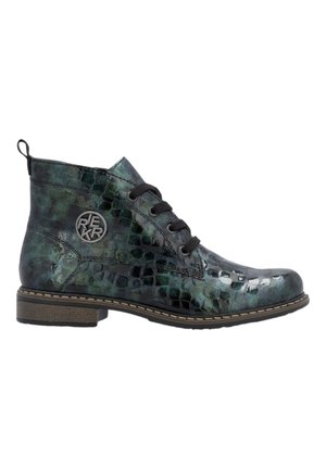 Botines con cordones - multicolore
