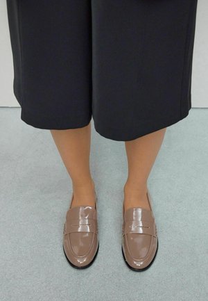 Loaferit/pistokkaat - mocha brown