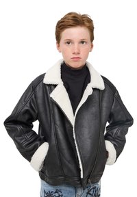 Terranova Giacca in similpelle - nero