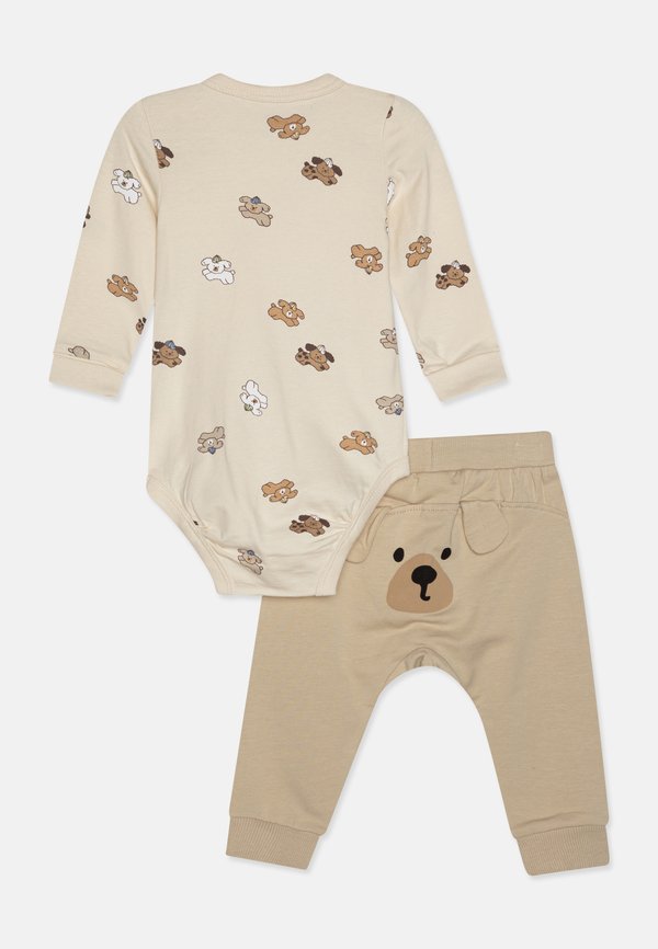 TROUSERS BACK FOCUS UNISEX SET - Trousers - light beige3