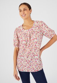Damart RELIÉFÉ STRETCH - T-shirt print - multicolore fleuri