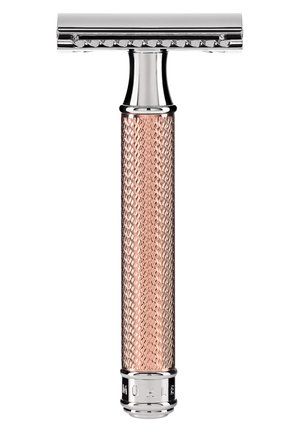 TRADITIONAL RASIERHOBEL R 89 ROSEGOLD GESCHLOSSENER KAMM - Rasur - rosegold/silber