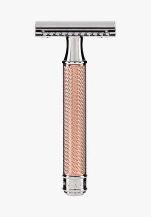 Mühle TRADITIONAL RASIERHOBEL R 89 ROSEGOLD GESCHLOSSENER KAMM - Shaving - rosegold/silber
