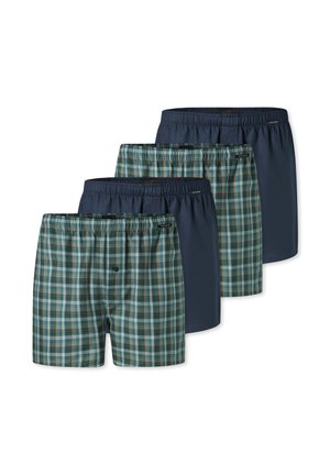 4ER PACK - Boxershorts - blau   grun