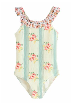 Next FRILL - Badpak - blue floral stripe