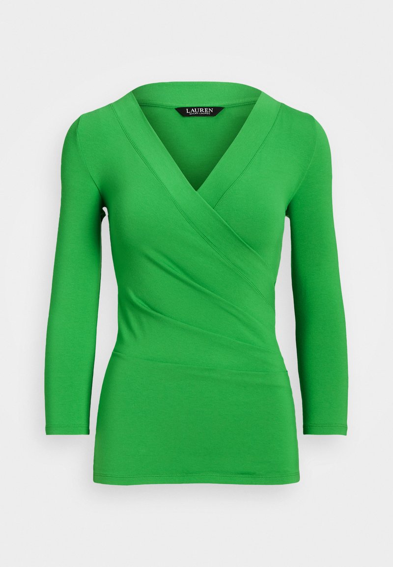 Lauren Ralph Lauren ALAYJA 3/4 SLEEVE - T-shirt à manches longues - green topaz