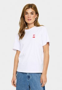 Saint Tropez SARIASZ  - T-Shirt print - flame scarlet