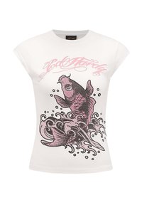 T-shirt con stampa - white
