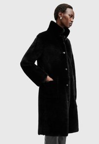 AllSaints SERRA SHEARLING  - Cappotto invernale - black