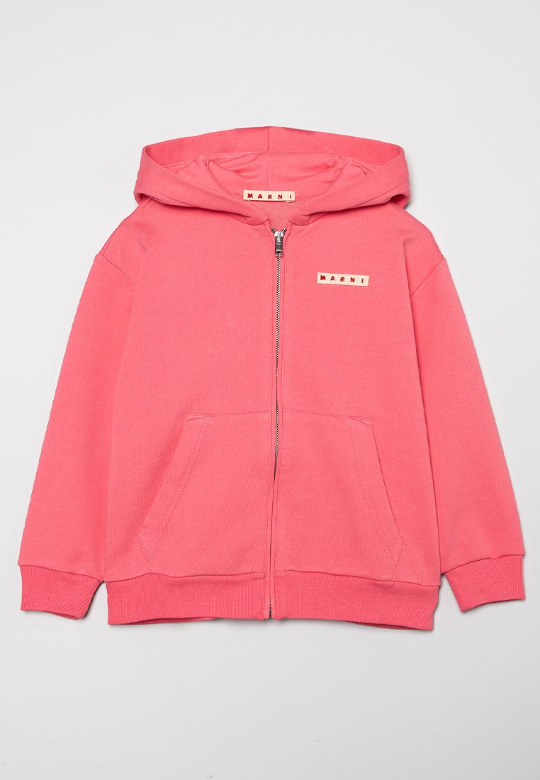 Marni Sweater met rits donkerroze