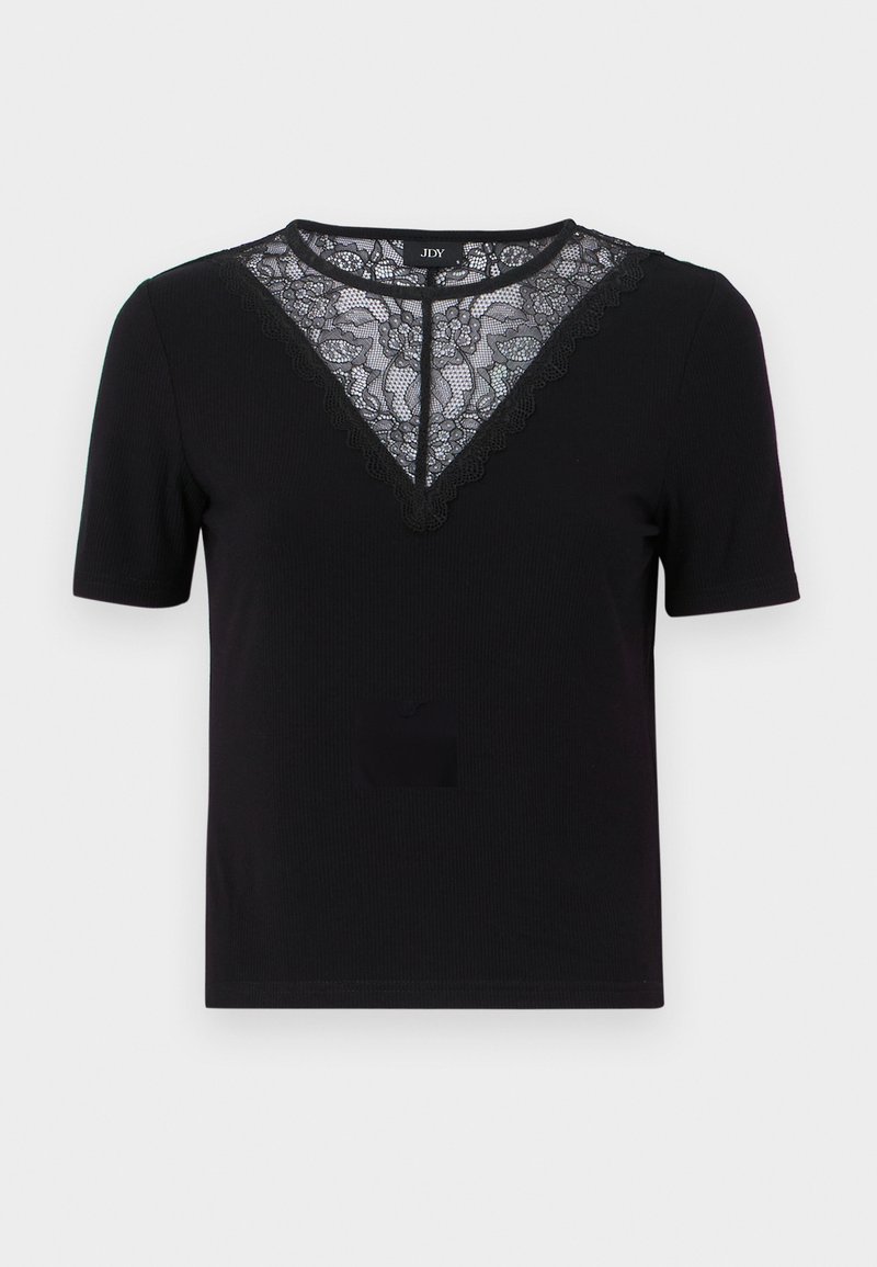 JDY T-shirt print zwart