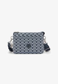 Unselected, navy sign jacquard