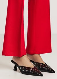 Calliope Mules à talons - nero
