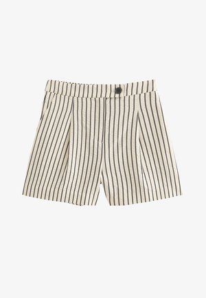 New Look, STRIPED SEERSUCKER SHORTS - Short - off white