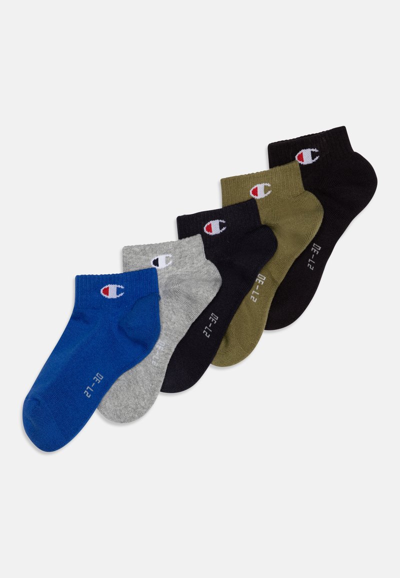 Champion QUARTER UNISEX 5 PACK - Sokker - black