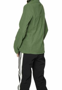 Protest Suéter de forro polar - mottled dark green