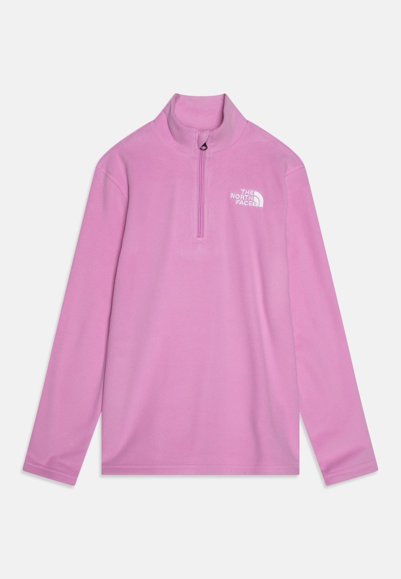 The North Face TEEN GLACIER ZIP UNISEX - Polárpulóver - dragonfruit