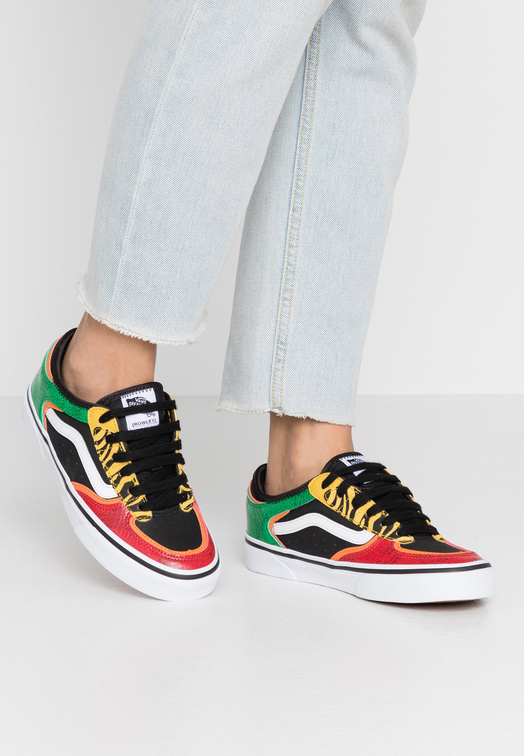 Vans ROWLEY CLASSIC Joggesko rastablack Zalando.no Vans ROWLEY CLASSIC Joggesko rastablack Zalando.no