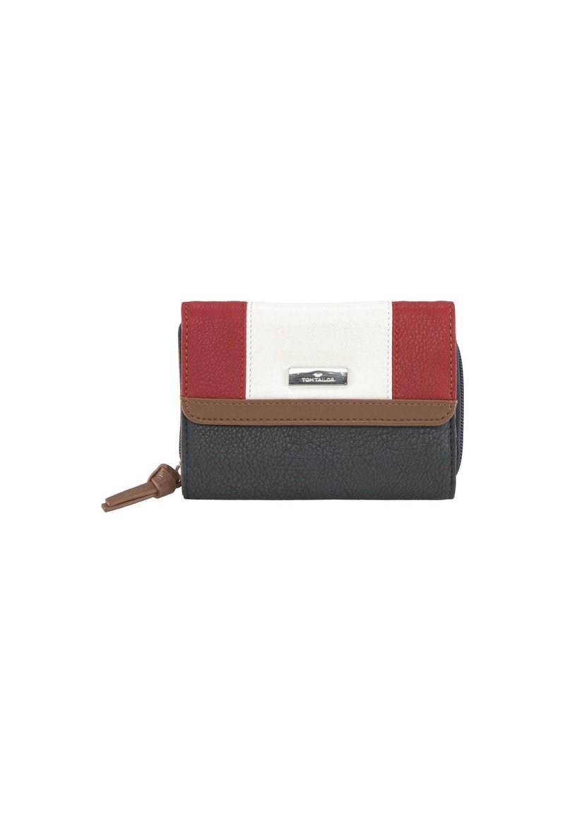 Portafoglio Uomo Tom Tailor 'Ron' In Vera Pelle, Piccolo E Compatto. Con Protezione RFID, 6 Scomparti Per Carte E Taschina Per Monetine. Stile Classico.