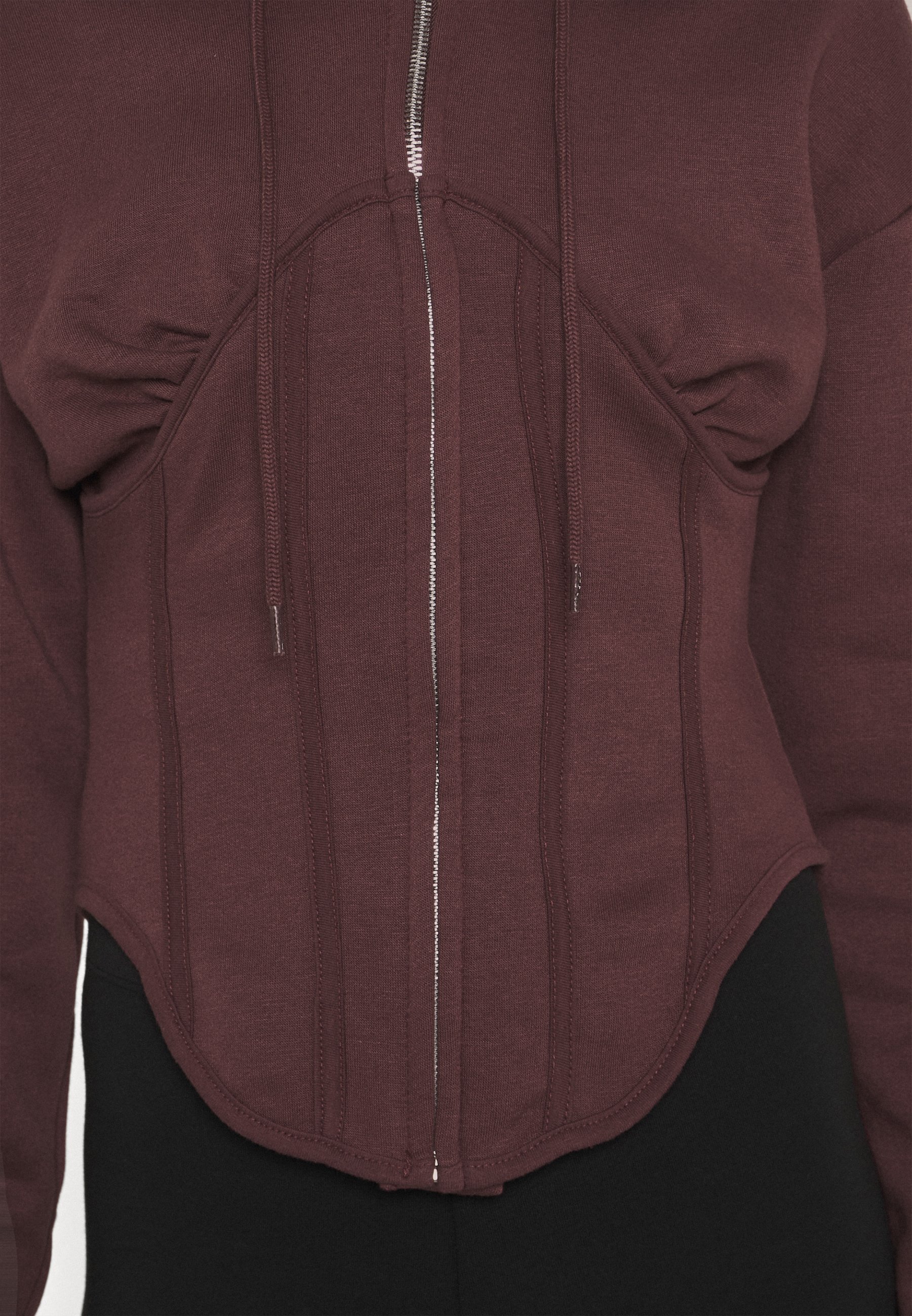 Women CORSET HOODY - Zip-up sweatshirt Women CORSET HOODY - Zip-up sweatshirt