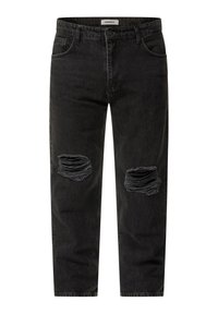 RIPPED JEANS STRAIGHT-FIT MILANO - Jeans Relaxed Fit - washed black