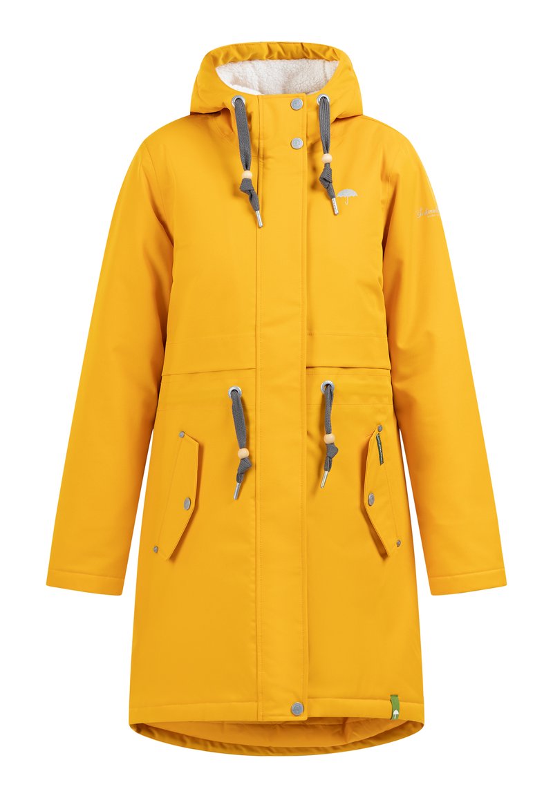 Schmuddelwedda Parka mosterdgeel