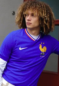Nike Performance FRANCE FFF MATCH HOME JERSEY  - Voetbalshirt - bright blue/university red/white