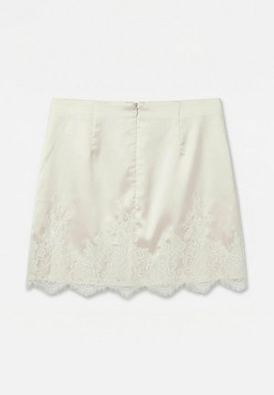 Vero Moda, SKIRT VMROSE SHORT SKIRT - Falda acampanada - sand dollar