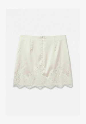 Vero Moda, SKIRT VMROSE SHORT SKIRT - Falda acampanada - sand dollar