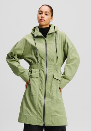 KARL LAGERFELD HOODED - Parka - oil green